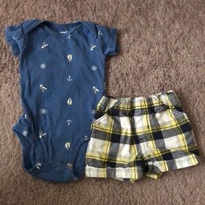 Onesie Short Set
